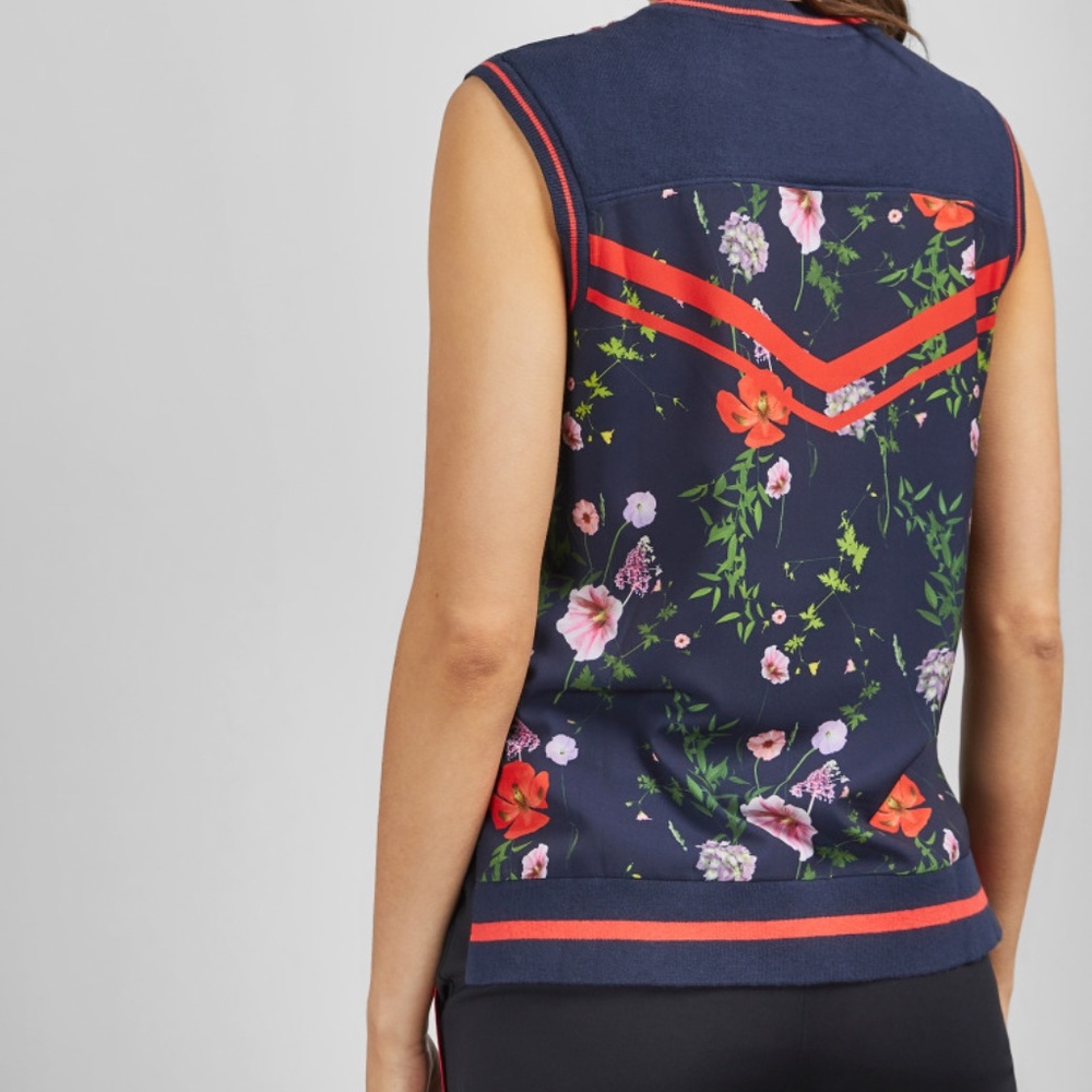 Ted Baker Namib Hedgerow Floral Sleeveless Blouse - Picture 6 of 6